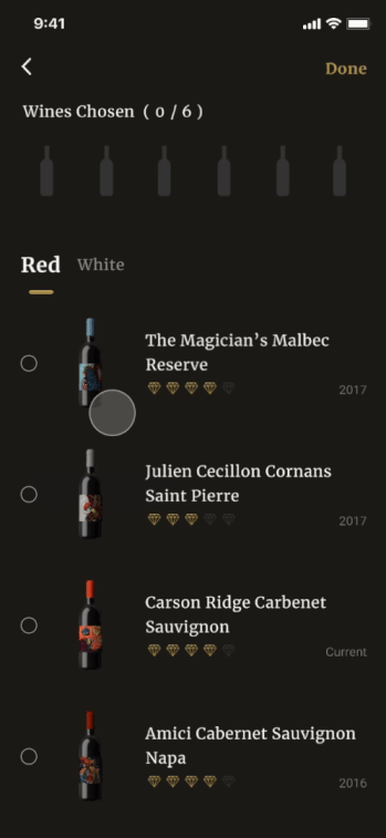 3 choose wines