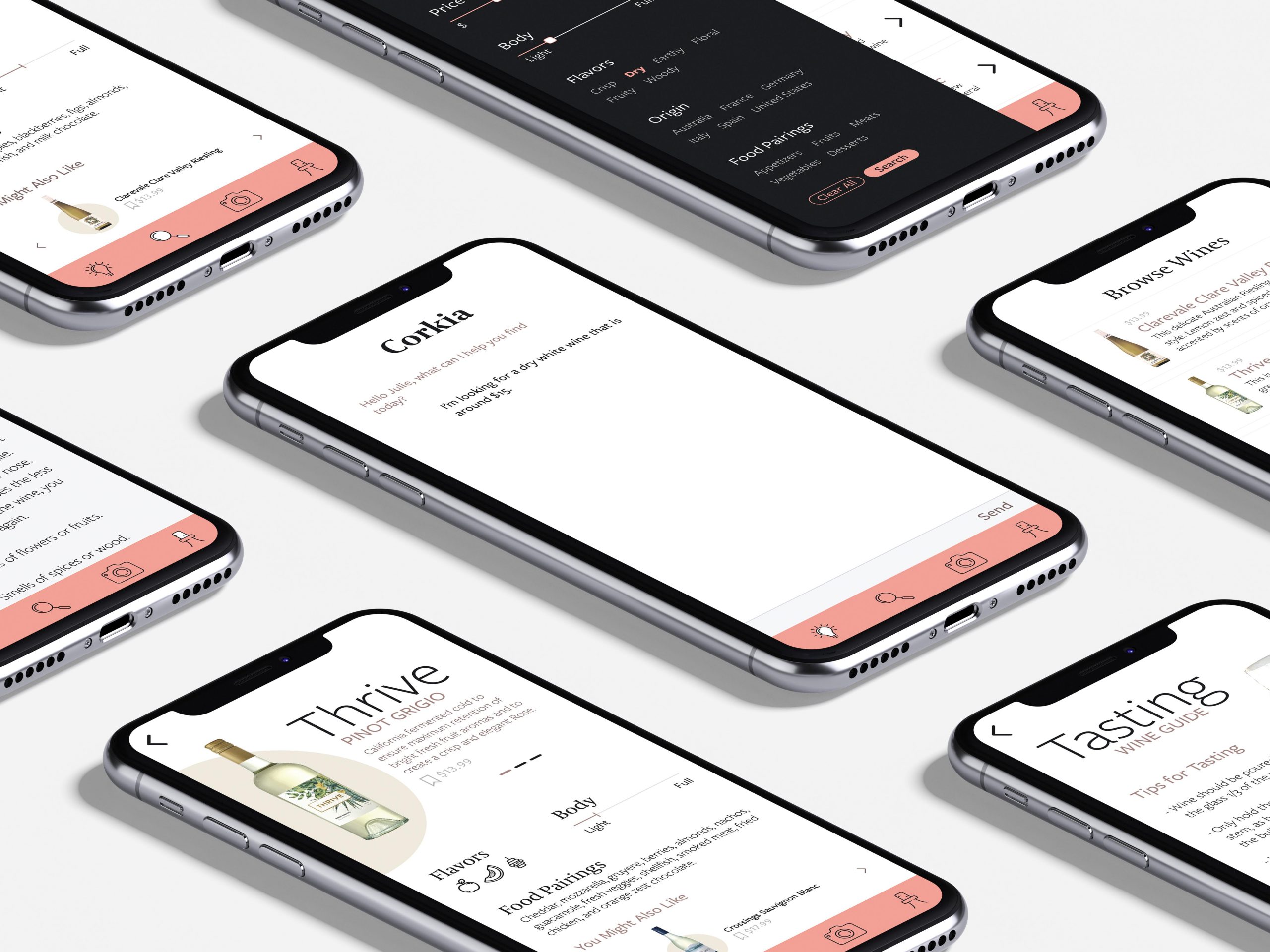 Isometric iPhone X Mockup Vol.3 by Anthony Boyd Graphics